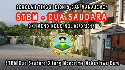 STBM Dua Saudara Bitung Menerima Mahasiswa Baru