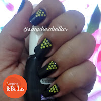  Unhas Decoradas: Bolinhas Amarelas