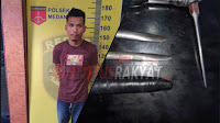 Pencuri Sepeda Motor Ditangkap Unit Reskrim Polsek Medan Area