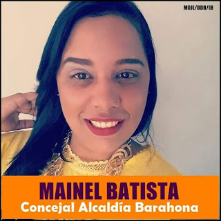 Concejal Alcaldia de Barahona  Mainel Batista pide Alicia Ortega investigar esa institución.