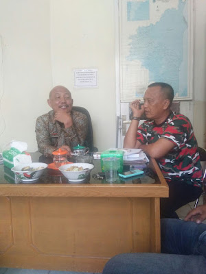 Puluhan Wartawan Sambangi Dinas Sosial Lampung Timur