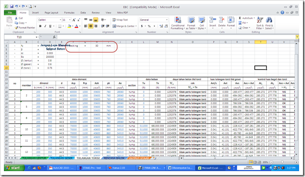 torsi output