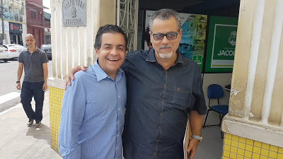 Luizinho Sobral visita o prefeito Luciano Pinheiro em Jacobina