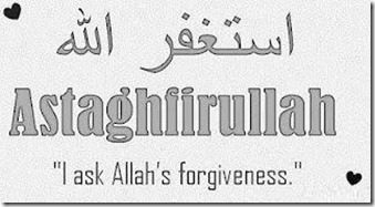AstaghfiRULLAH!!