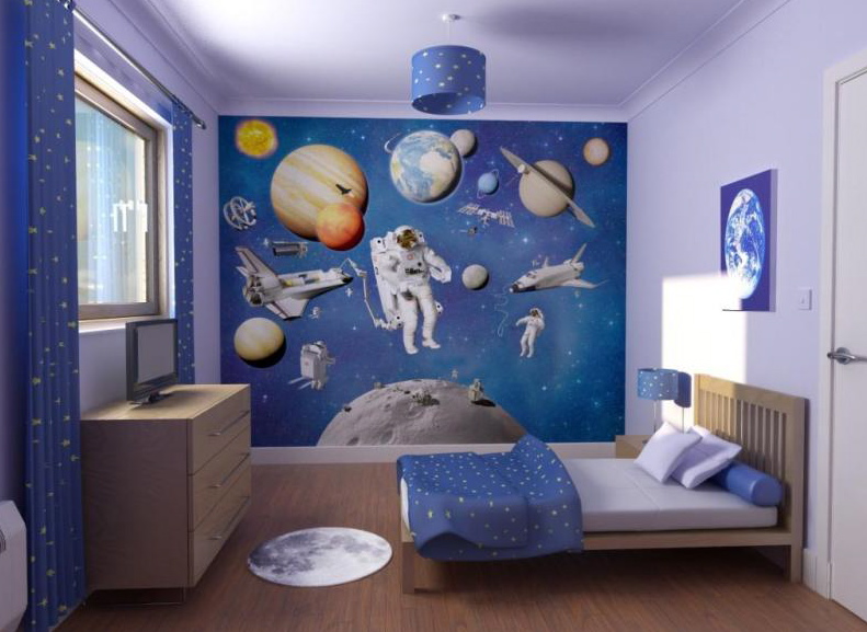 Boys Space Room Ideas for Bedroom