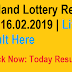 Thailand Lottery Result Live Today Draw For 16-02-2019 | February Final Charts