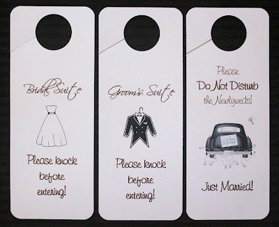 The winner of the 3 door hangers by Thoughtfully Designed is