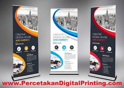 Contoh Desain ROLL UP BANNER Dari Percetakan Digital Printing Terdekat