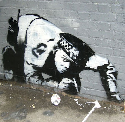 Banksy Graffiti,Banksy