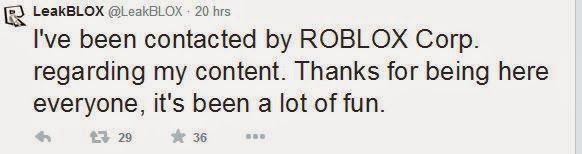 Unofficial Roblox December 2014 - roblox is shutting down twitter