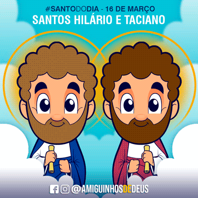 Santos Hilário e Taciano desenho