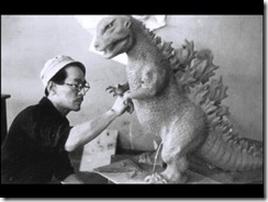 Gojira Extras First Concept Sculpture