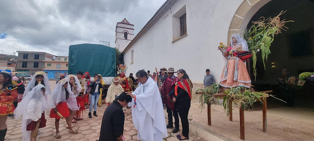 Fest der Jungfrau von Candelaria in Macha Provinz Potosi Bolivien