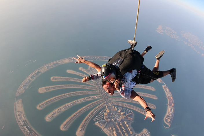 Skydiving In Dubai