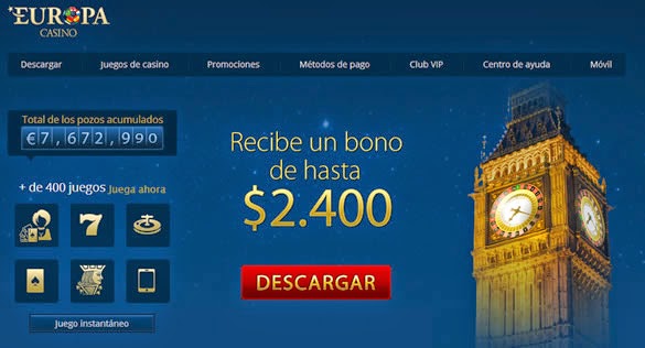 Mejor bono de casino online