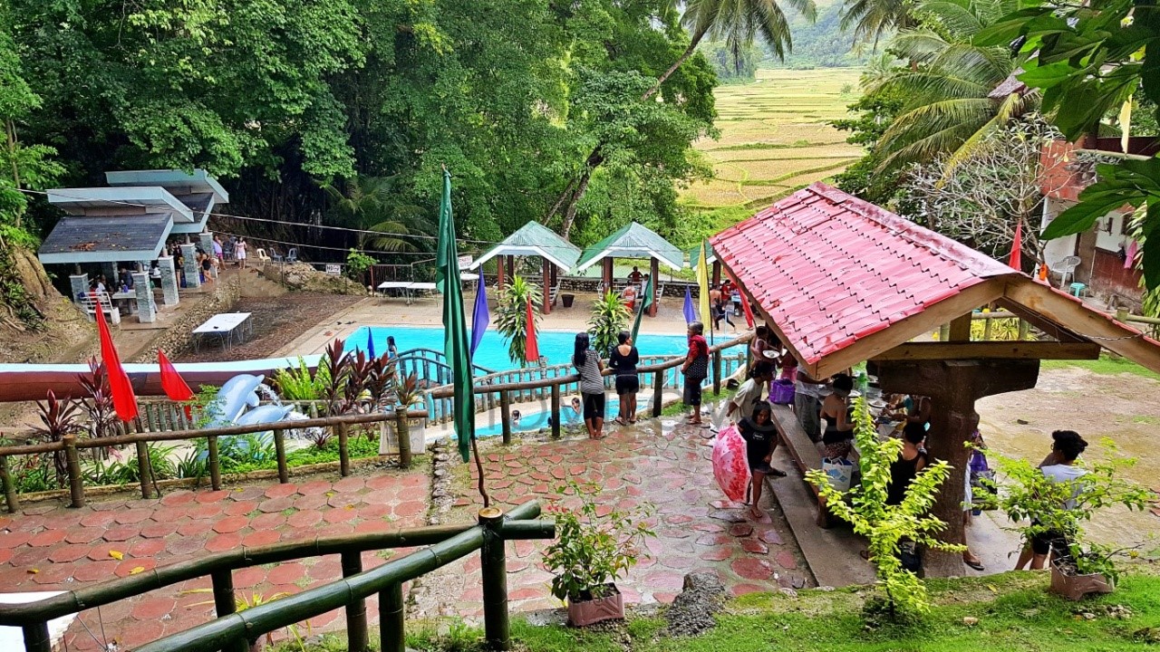 swimming pool at Maambong Spring Resort of Garcia-Hernandez, Bohol