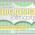 Custom blog design giveaway