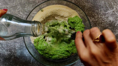 instant green color idli recipe idea for earth day