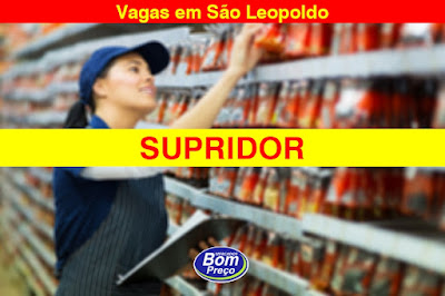 Supermercado abre vaga para Supridor em São Leopoldo