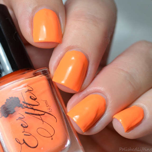 orange nail polish