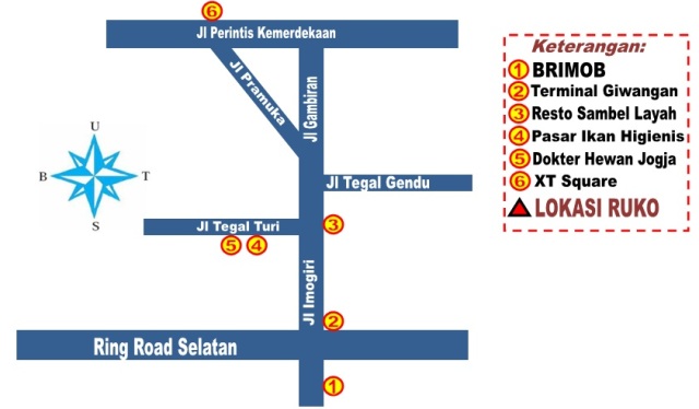 ruko dijual di jogja selatan