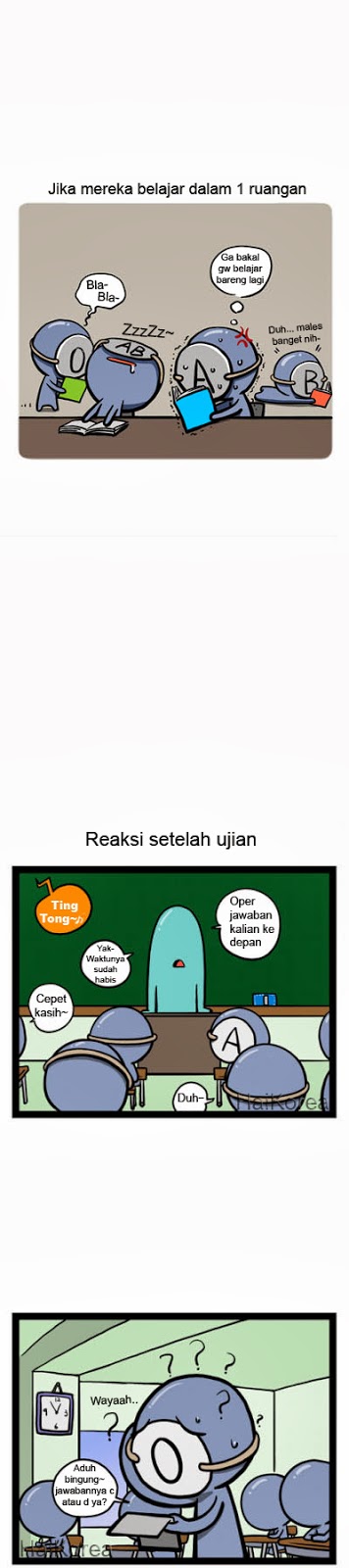 Komik Golongan Darah (BAB VII) : Ujian - Gudang