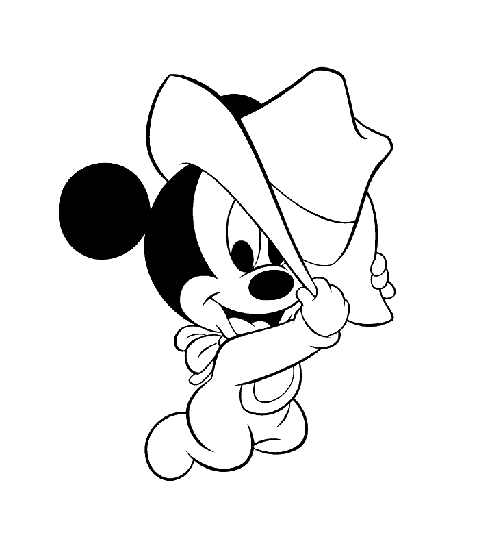 Disney Baby Coloring Pages 