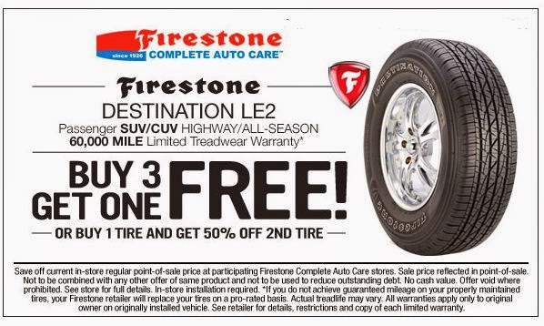 firestone coupons 2018