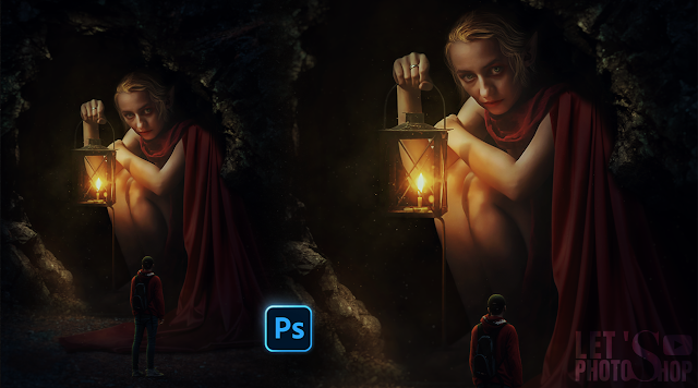 Elf in a Cave Photo Manipulation - Full Photoshop Tutorial