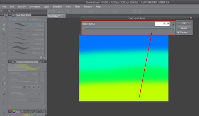 Tutorial Menggunakan Gaussian Blur di CSP Untuk Pemula