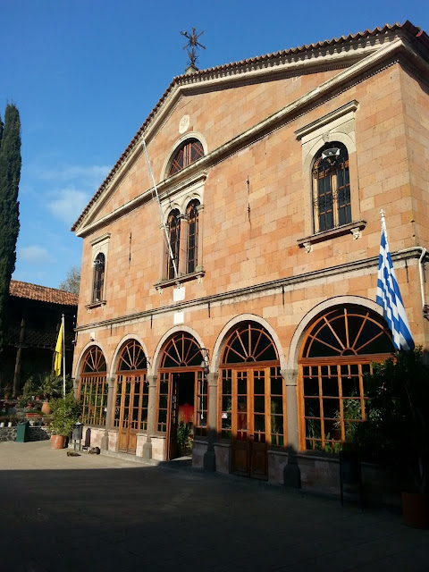 midilli adası,greece,lesvos,taksiarhis manastırı