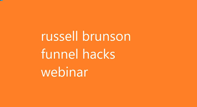 russell brunson funnel hacks webinar