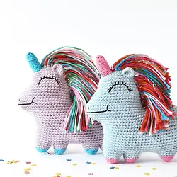 Unicornio amigurumi