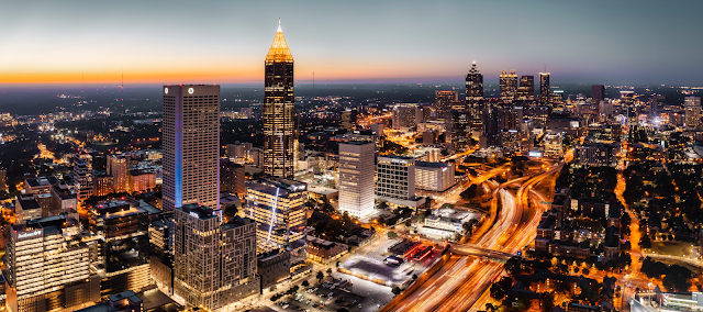 Atlanta Skyline by Venti Views