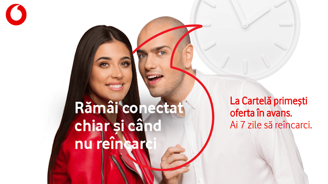 Vodafone lansează Oferta în avans, un serviciu gratuit pentru utilizatorii de pre-pay