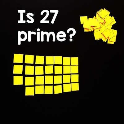 If your students struggle with the idea of prime vs. composite numbers, this hands-on investigation activity into prime numbers may be helpful, especially to the kinesthetic learners in your classroom.