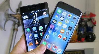 Pilih iPhone 6s atau.Sony Xperia Z5?