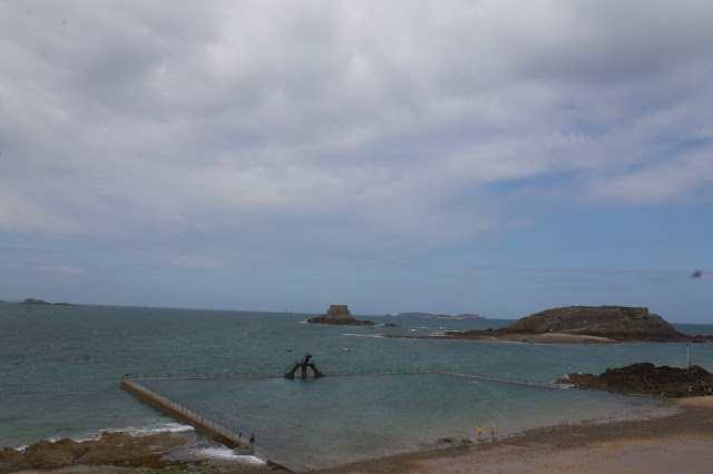 beach in st malo France