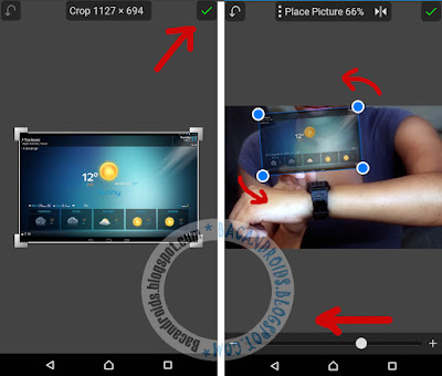 tutorial efek hologram mudah di picsay