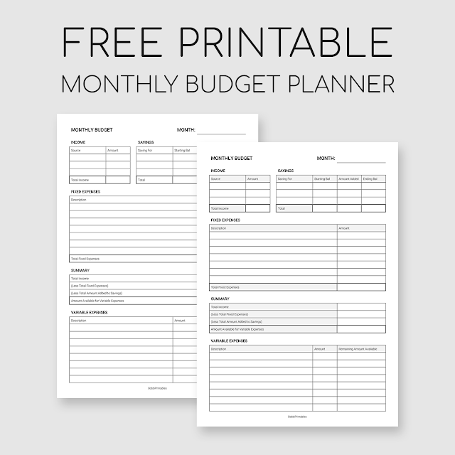 12 Free Budget Templates To Get Your Money Under Control