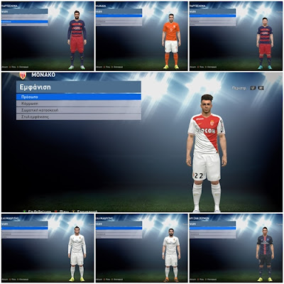 PES 2016 Mega Face Pack Packed by NikosKont