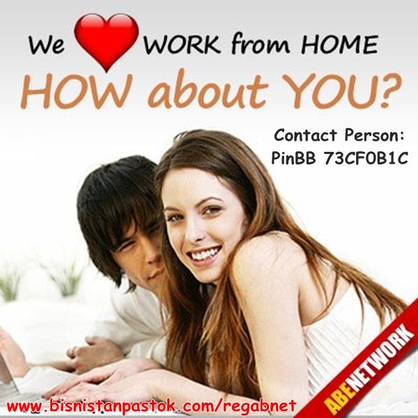 WE LOVE WORK FROM HOME, HOW ABOUT YOU? CONTACT PERSON: PINBB 73CF0B1C - TANPA STOK BISA JUALAN ONLINE (DROPSHIP) di www.bisnistanpastok.com/regabnet - Bisnis Online Produk Herbal ABE rekomendasi Boyke Dian Nugraha