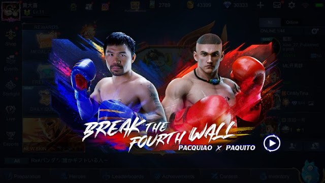 Mobile Legends brings new Pacquiao skin for Paquito