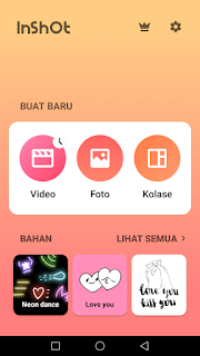 Cara edit video menggunakan aplikasi Inshot di Android