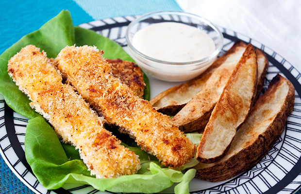 Baked Fish & Chips