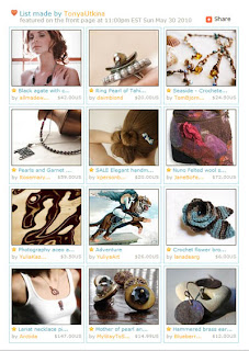 Chocolates Etsy Front Page