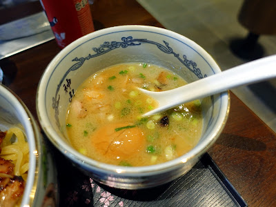 Kanzan Menya (神山麵屋) famous tsukemen dipping ramen noodles Tsim Sha Tsui Hong Kong - Kanzan tsukemen