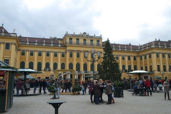 vienne marché noël schönbrunn