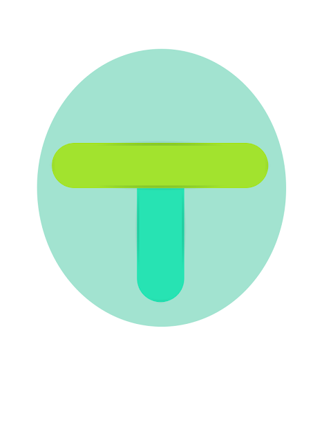 t font, t for