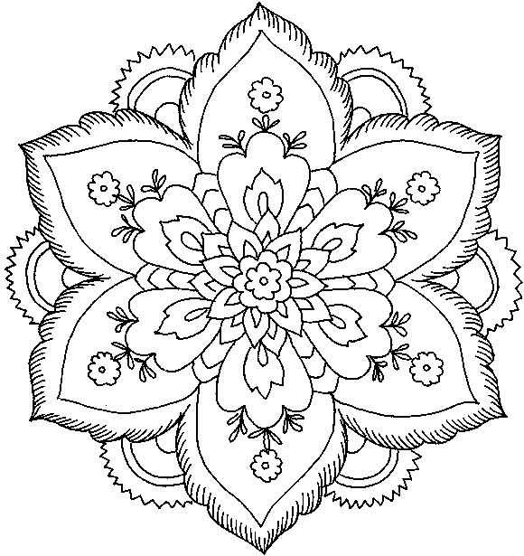 Free Adult Coloring Pages + Why Coloring is Cool The  - free coloring pages for adults printable hard to color